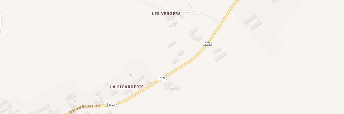 Plan du 45 Rue des Bourreliers à Saint-Christophe