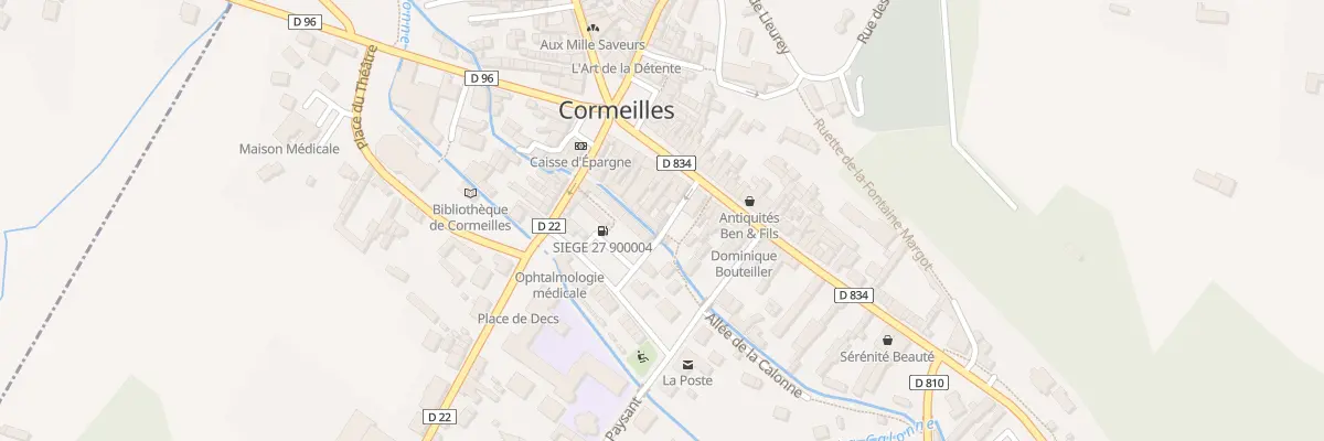 Plan du 4 Rue de la Poissonnerie à Cormeilles