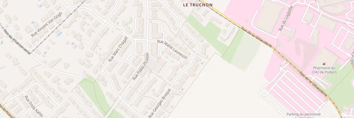 Plan du 31 Rue Marie Laurencin à Mignaloux-Beauvoir