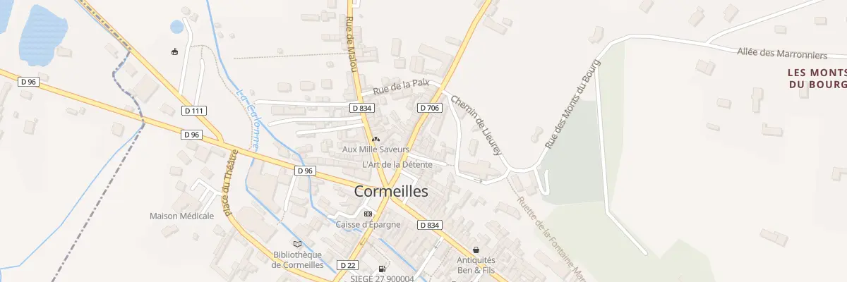 Plan du 8 Rue de Pont Audemer à Cormeilles