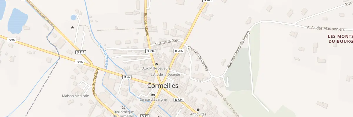 Plan du 16 Rue de Pont Audemer à Cormeilles