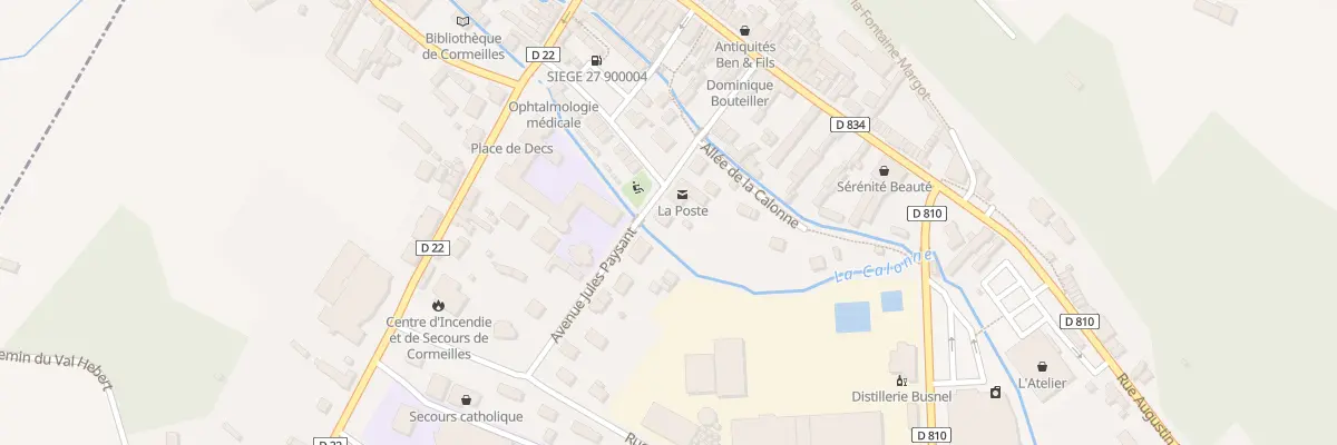 Plan du 7 Av Jules Paysant à Cormeilles