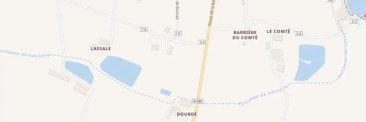 Plan du 5075 Bonnet à Saint-Paul-de-Baïse