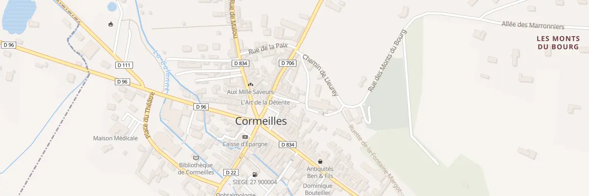 Plan du 8 Pl du Mont Mirel à Cormeilles