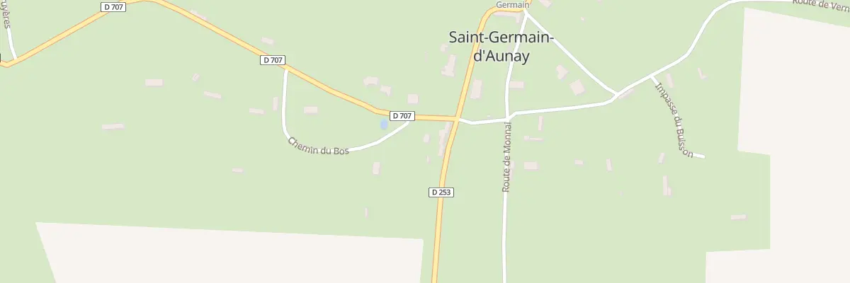 Plan du 12 Rte du Calvaire à Saint-Germain-d’Aunay