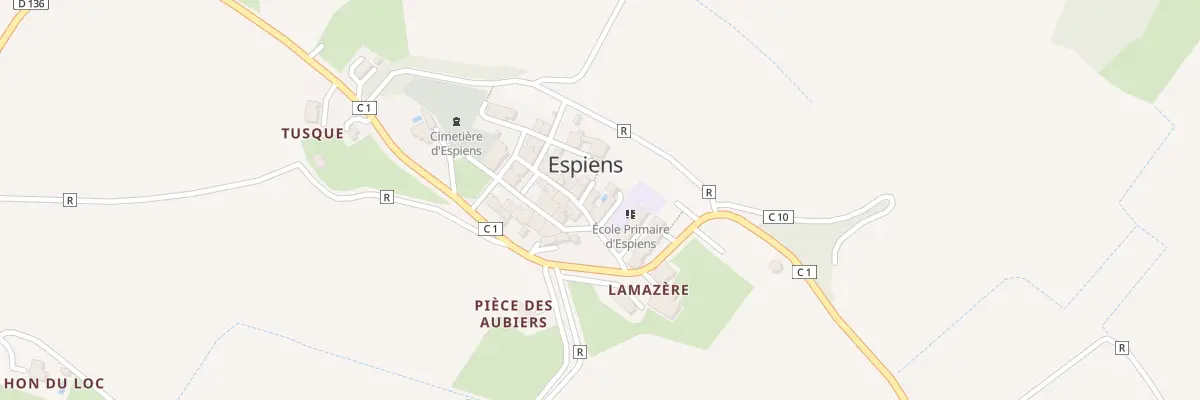 Plan du 81 Rue Principale à Espiens