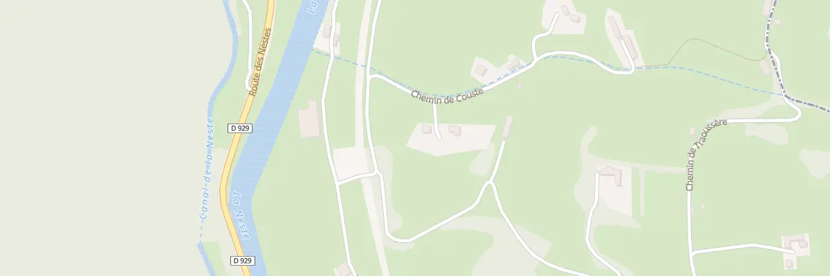 Plan du 4 Che de Couste à Sarrancolin