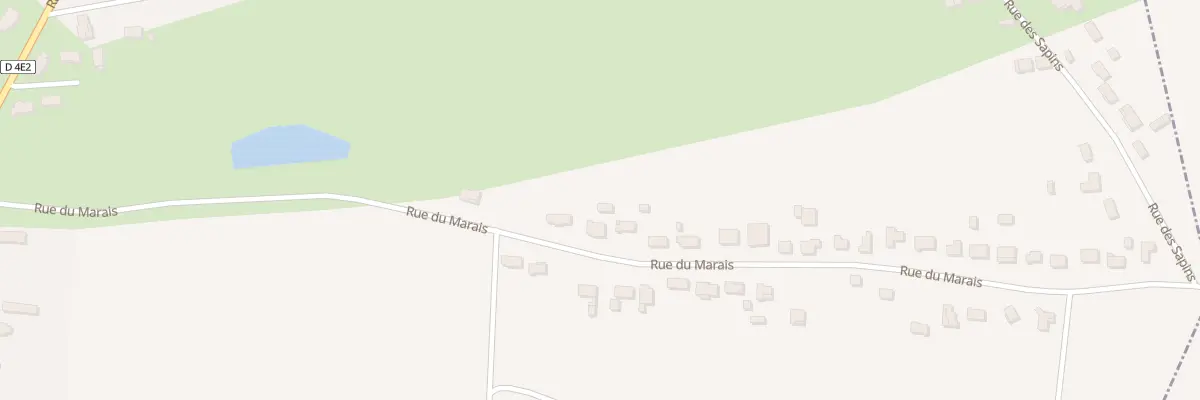 Plan du 520 Rue du marais à La Force