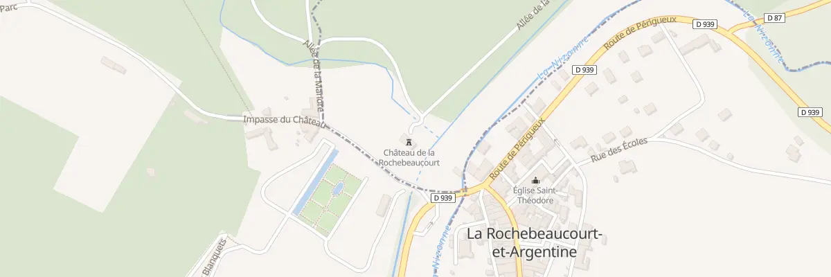 Plan du 5066 Le Chateau à Combiers