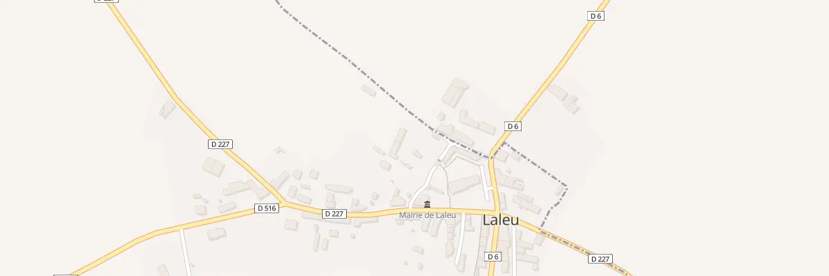 Plan du 3 Rue du Clos à Laleu