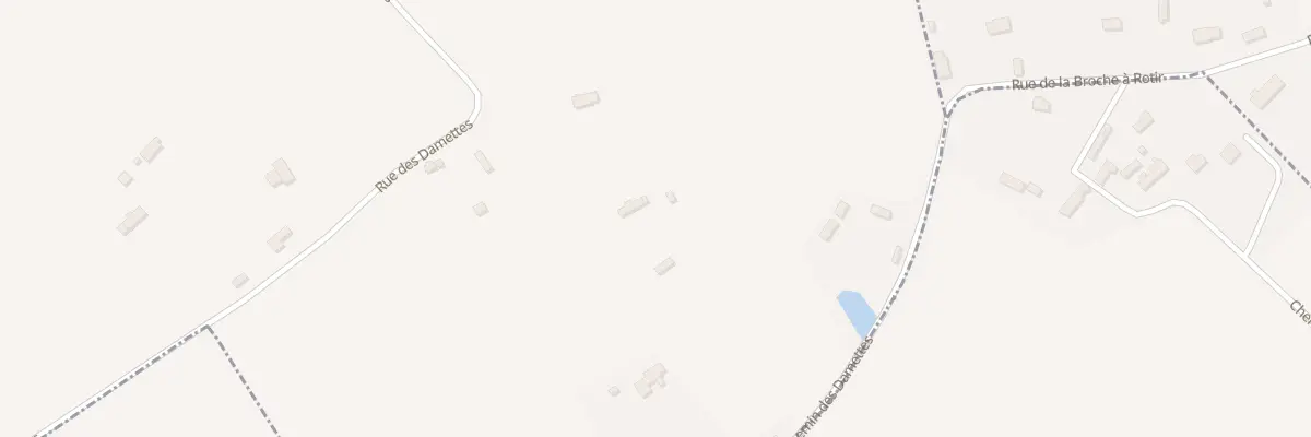 Plan du 809 Rue des Damettes à Gommerville