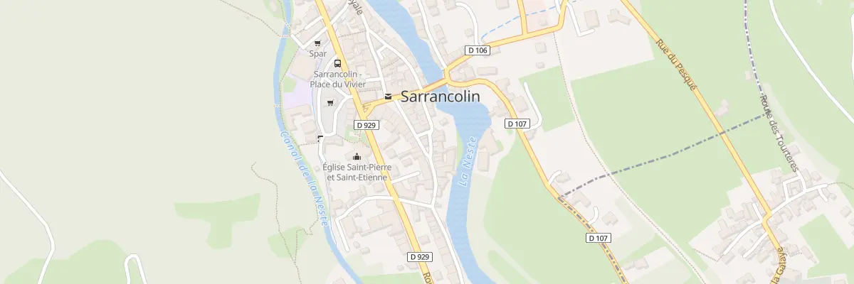 Plan du 24 Rue Royale à Sarrancolin