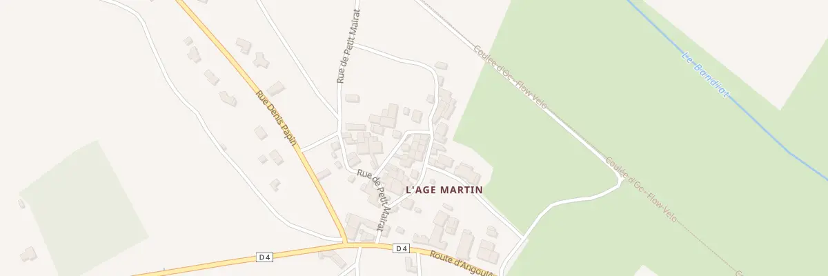 Plan du 7 Rue de la Lanterne à Chazelles
