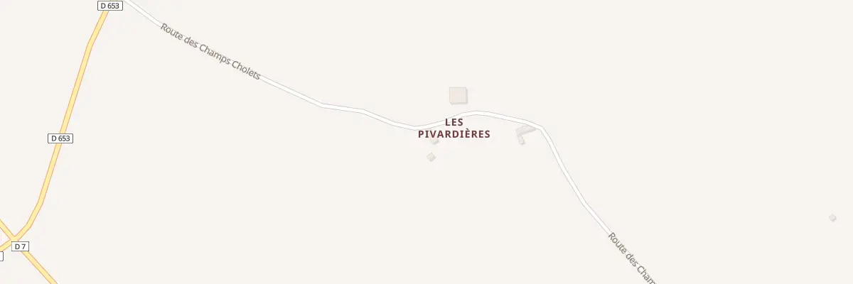 Plan du 289 Les Pivardieres à Saint-Julien-sur-Sarthe