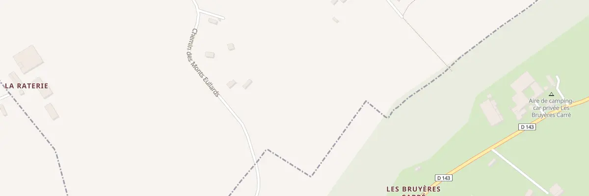 Plan du 2147 Che des Monts Eullards au Pin