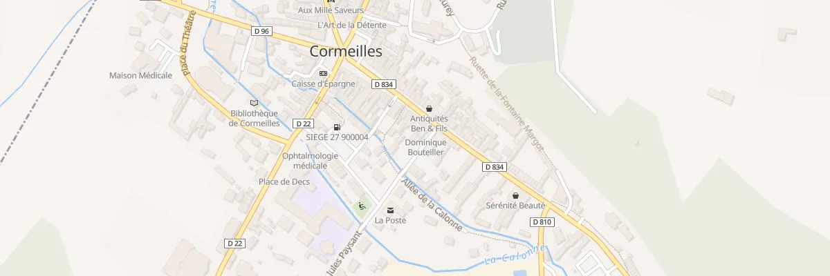 Plan du 38 Rue de l’Abbaye à Cormeilles