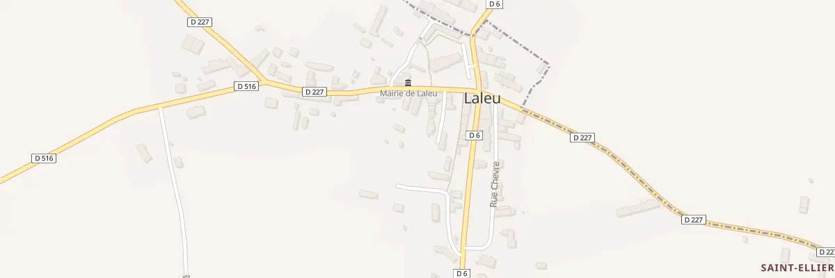 Plan du 7A Rue du Lavoir à Laleu