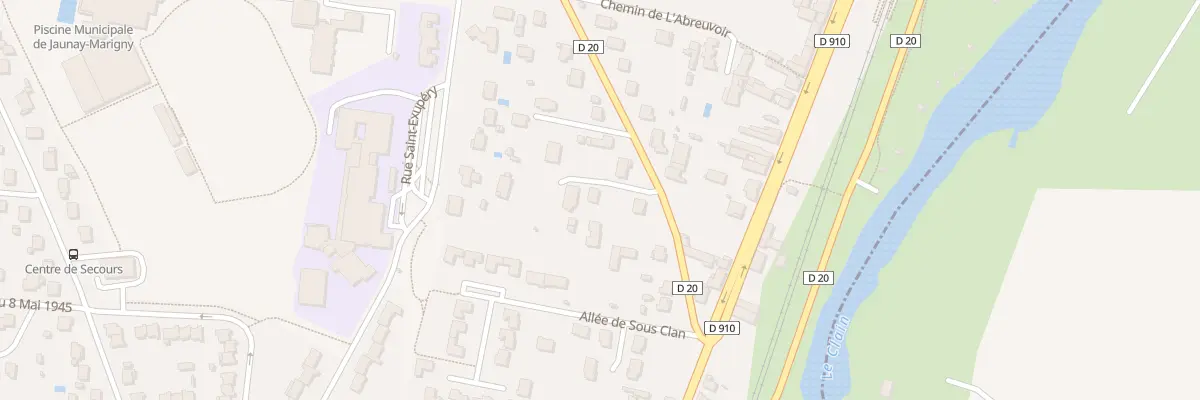 Plan du 26 Rue du Moulin à Jaunay-Marigny