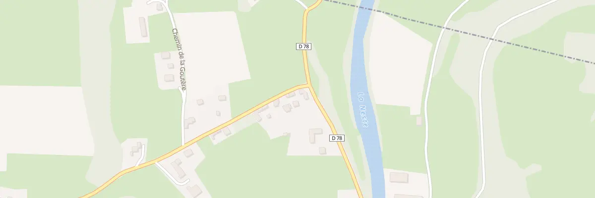 Plan du 5055 Goutere à Lortet