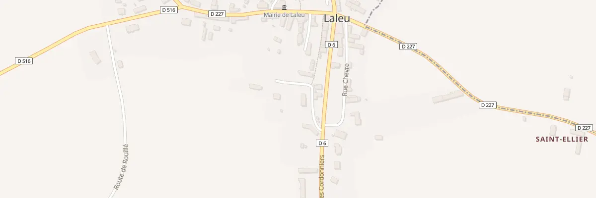 Plan du 3 Imp de la Vallée à Laleu
