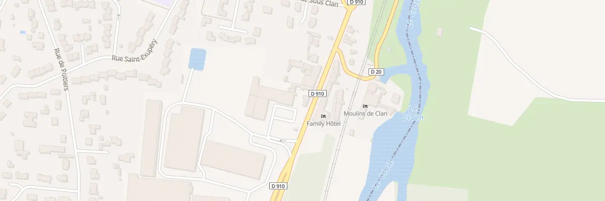 Plan du 68B Av de Bordeaux à Jaunay-Marigny