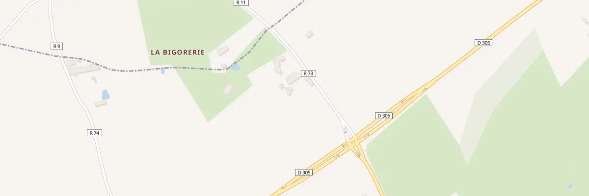 Plan du 131 Rte de la Bigorrerie à Montval-sur-Loir