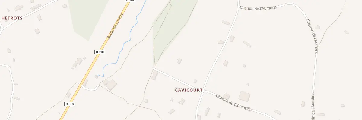 Plan du 704 Rte de Cavicourt à Saint-Pierre-de-Cormeilles