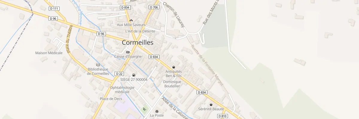 Plan du 33B Rue de l’Abbaye à Cormeilles