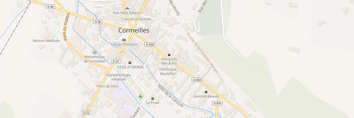 Plan du 47 Rue de l’Abbaye à Cormeilles