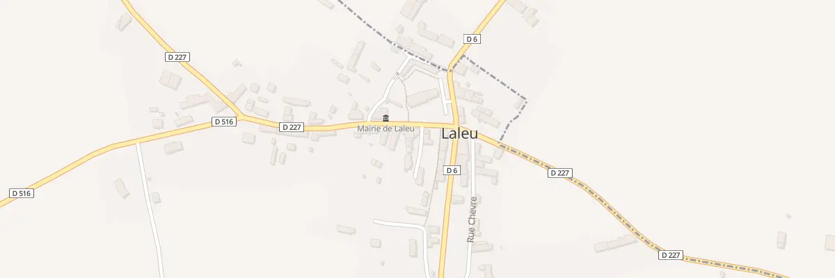 Plan du 107 Le Bourg à Laleu