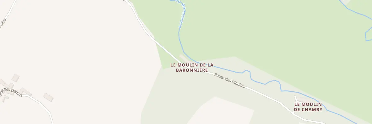 Plan du 14 Rte des Moulins aux Pins