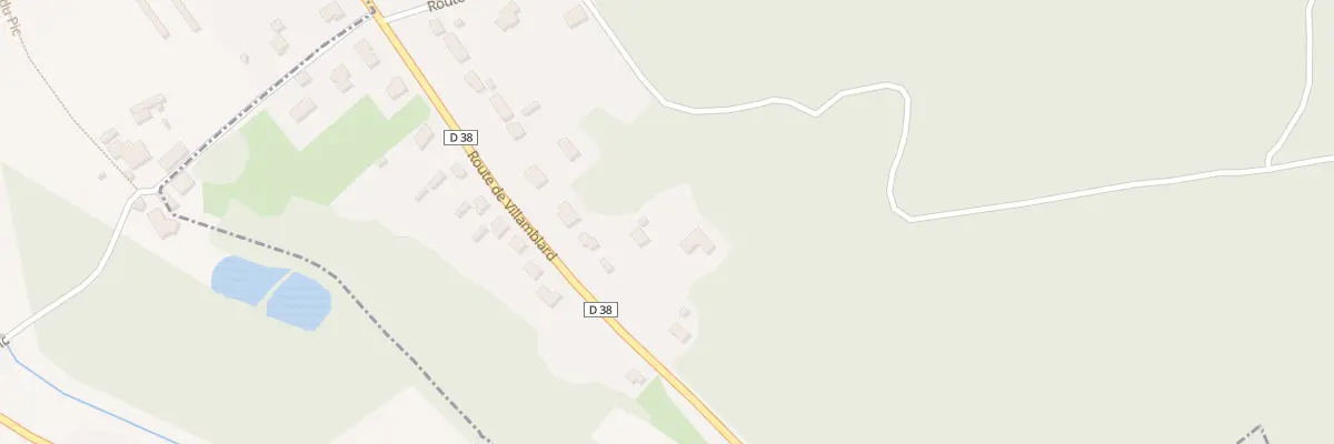 Plan du 294 Rieu Coutou à Sourzac