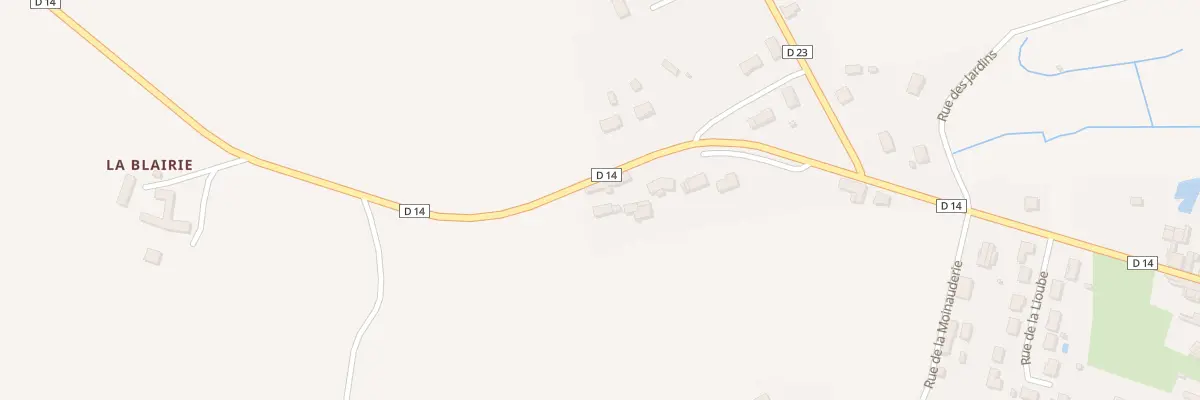 Plan du 35 Rte d’Orches à Sossais
