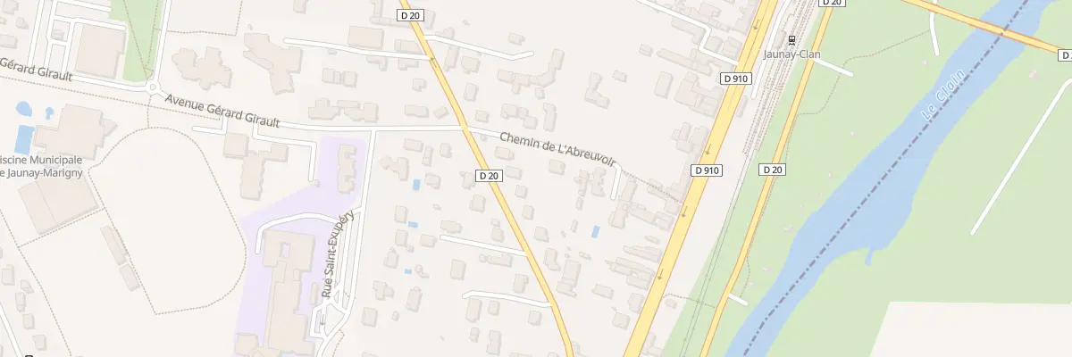 Plan du 19 Rue du Moulin à Jaunay-Marigny