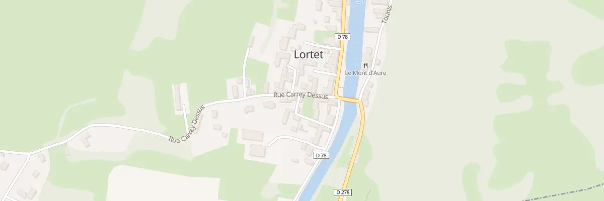 Plan du 1 Rue du Tour Det Bie à Capvern