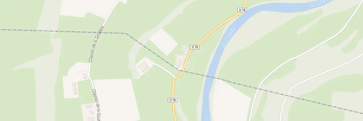 Plan du 5072 Costes et Alias à Izaux