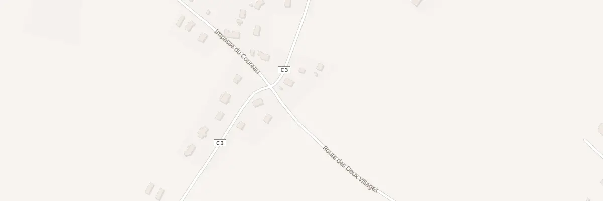 Plan du 1 Rte des Deux Villages à Lamonzie-Saint-Martin