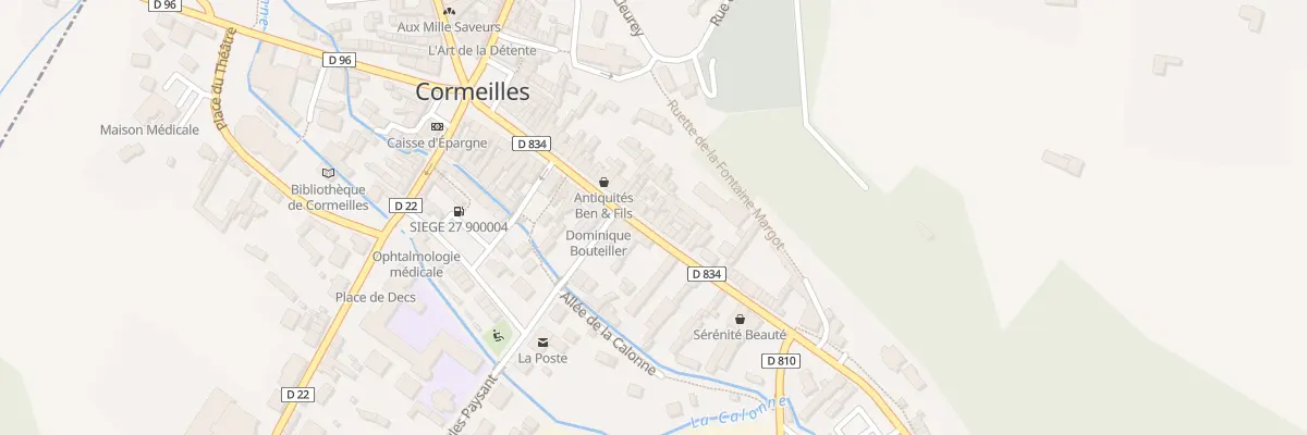 Plan du 57 Rue de l’Abbaye à Cormeilles