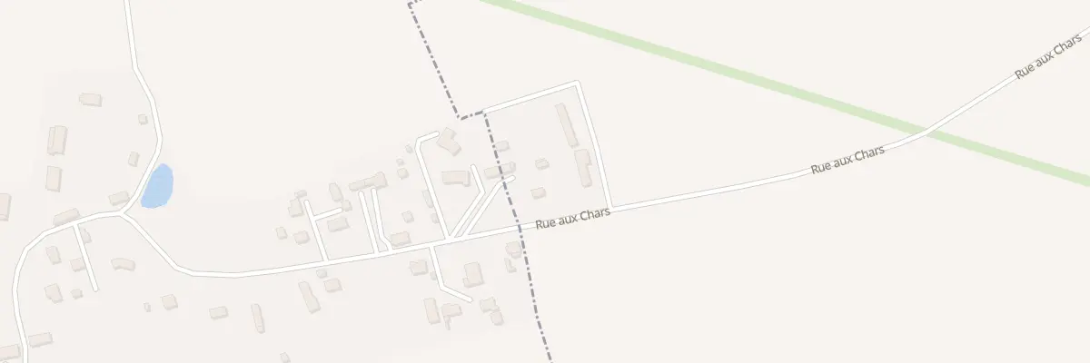 Plan du 1692 Rue aux Chars à Tourville-les-Ifs