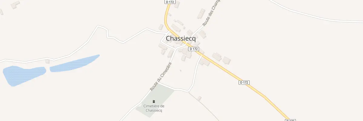 Plan du 6 Rte de la Mairie à Chassiecq