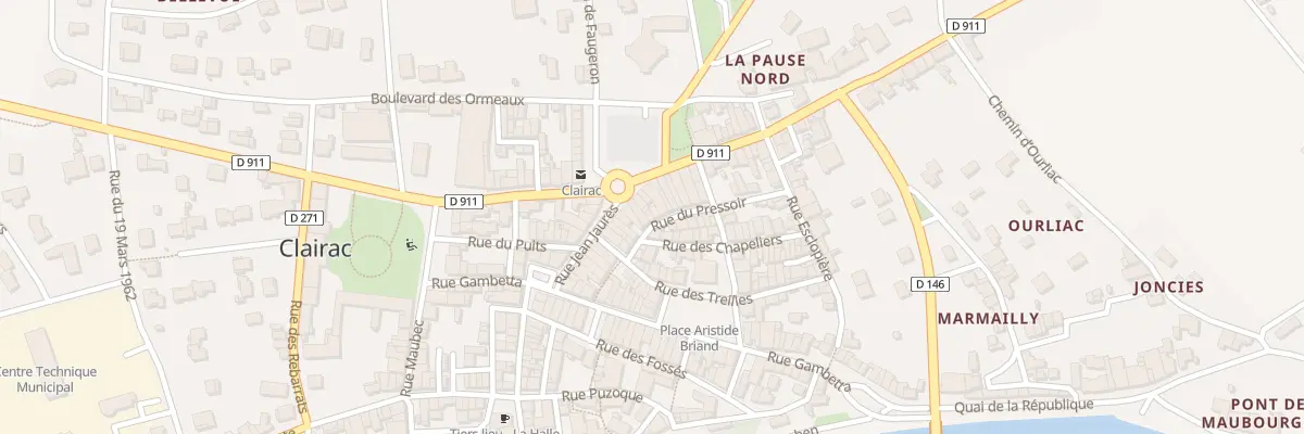 Plan du 20 Rue du Pressoir à Clairac