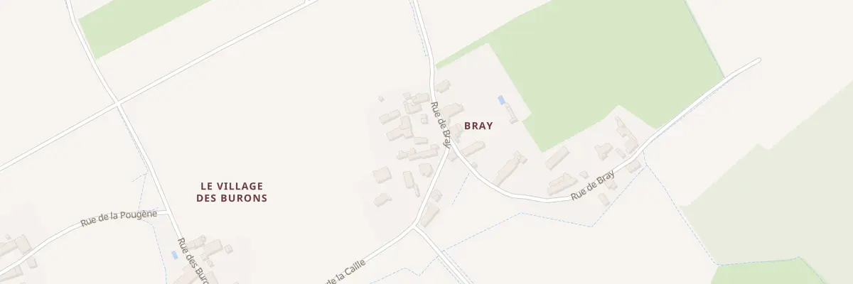 Plan du 6B Rue de Bray à Bréhémont