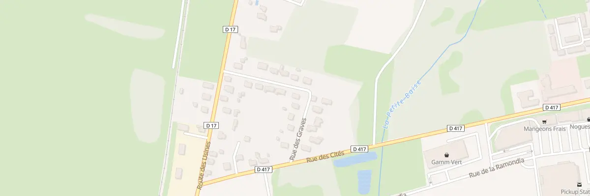 Plan du 109 Rue des Graves à Lannemezan