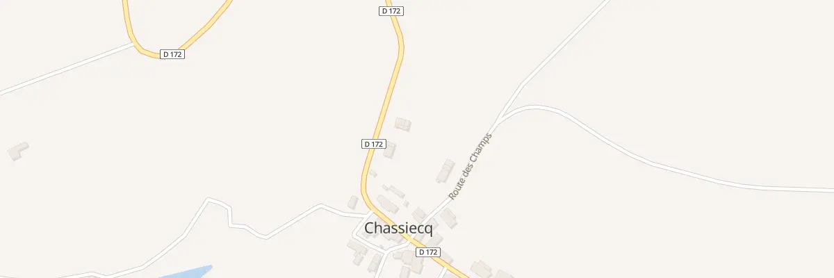 Plan du 1 Rte de la Mairie à Chassiecq