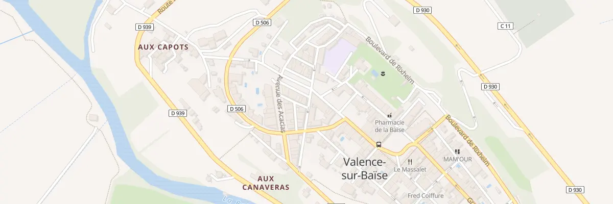 Plan du 5276 Rue Anatole France à Valence-sur-Baïse