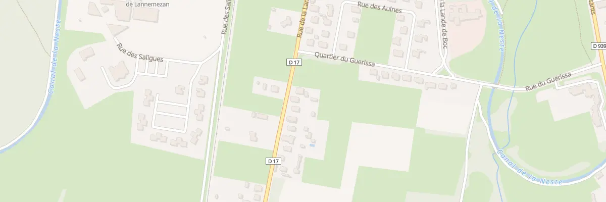 Plan du 561 Rue de la Lande à Lannemezan