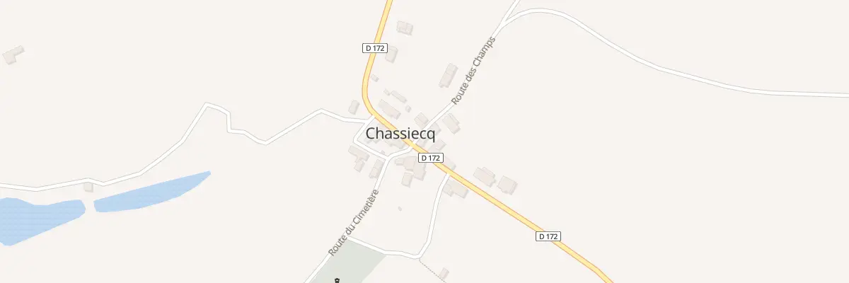 Plan du 7 Rte de la Mairie à Chassiecq
