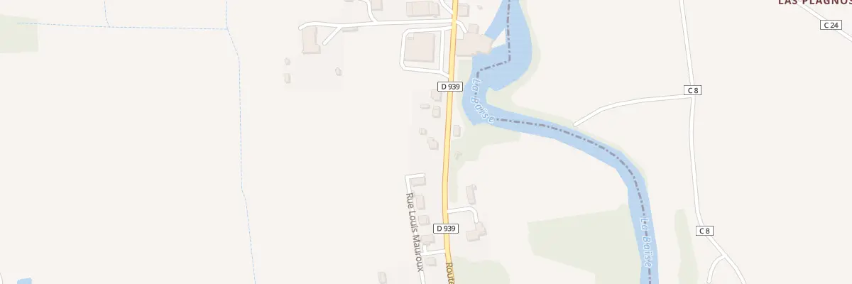 Plan du 272 Rte de Mirande à Saint-Jean-Poutge