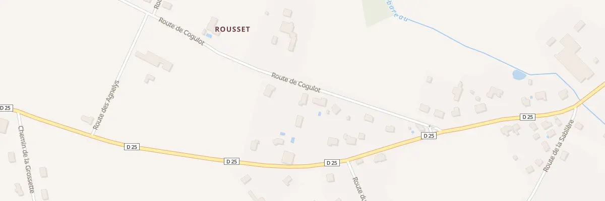 Plan du 15 Rte du Cogulot à Eymet