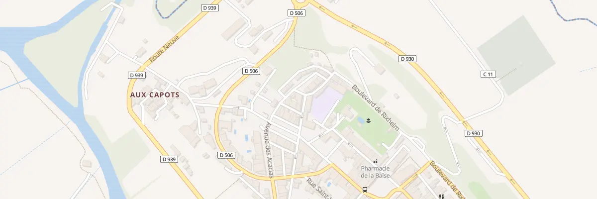 Plan du 8 Rue Anatole France à Valence-sur-Baïse